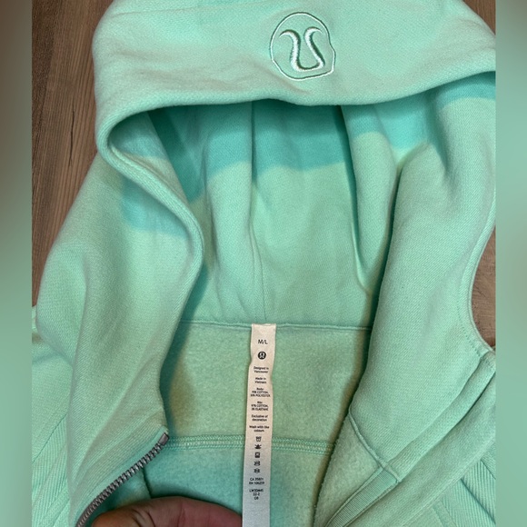 #28 Lululemon Quarter-Zip Scuba - Oversized Sz M/L - Picture 4 of 4